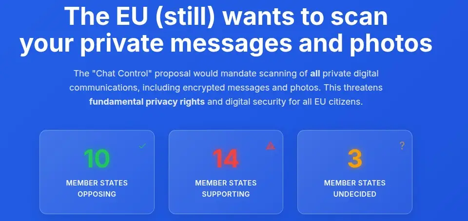 EU Chat Control Fails Again: Blocking Minority Secured as Germany and Luxembourg Join Opposition